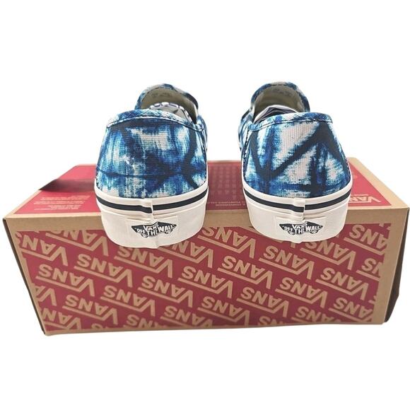 VANS~Woman 9; Men's 7.5~Indigo Drs. Blues/Marshall Slip -On Sf. Canvas Sneakers - Picture 13 of 16